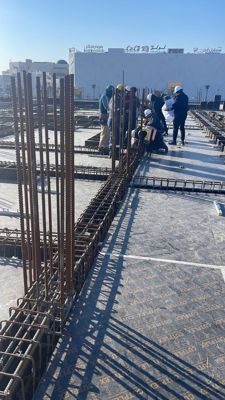 Slab & beam reinforcement