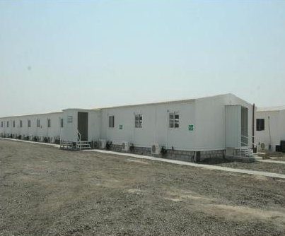 Temporary site offices & labour camps