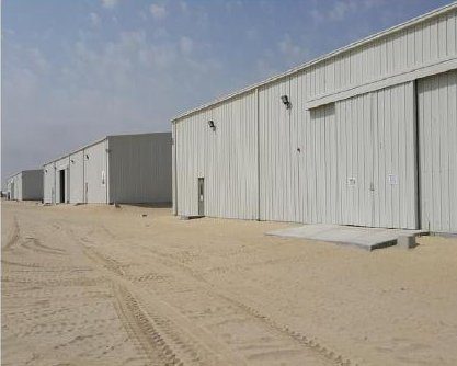 Turnkey steel warehouses