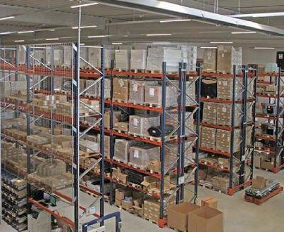 Handed-over logistics warehouse